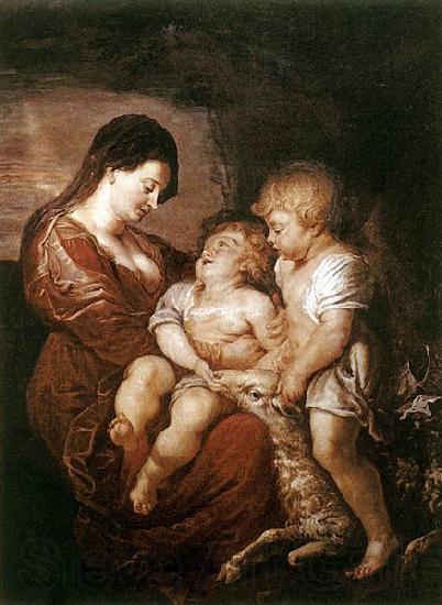 Peter Paul Rubens Virgin and Child with the Infant St John Germany oil painting art